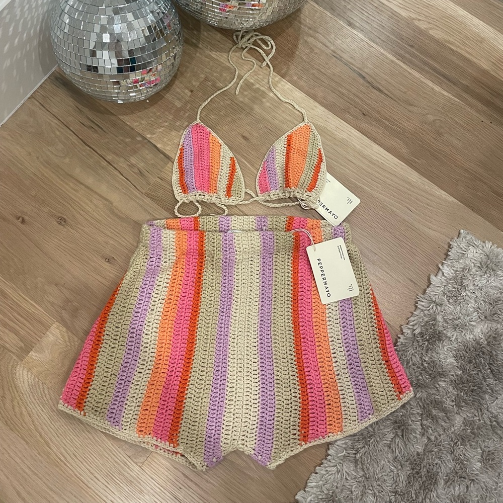 Sunburst Pepper Mayo Knit set